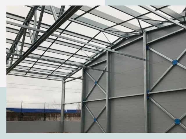 Каркасные ангары от СтальСтрой-Ктн по цене от 637 руб.