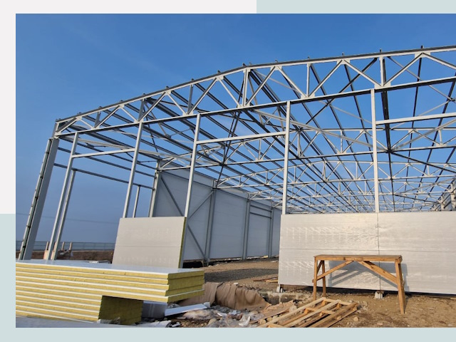 Утепленные ангары в Котельники от 637 руб. за м²