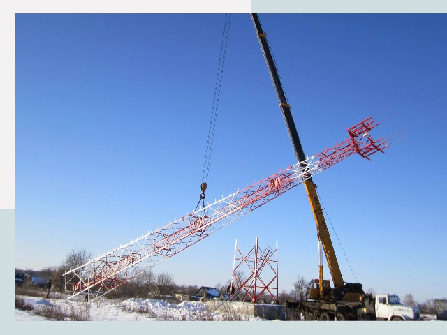 Строительство башен связи в Котельниках от 637 руб.