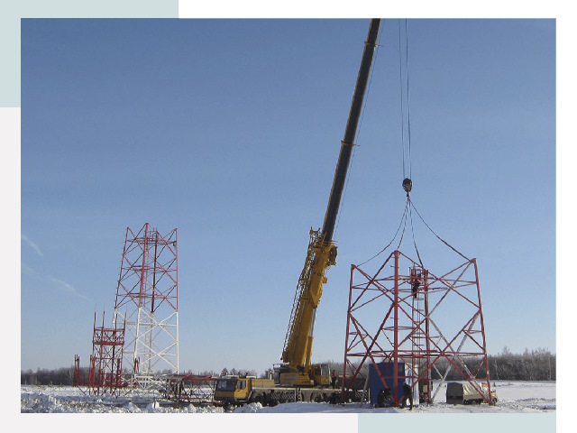 Монтаж вышек связи в Котельниках