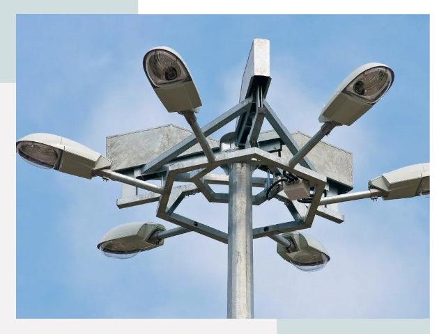 Монтаж осветительных мачт в Котельниках