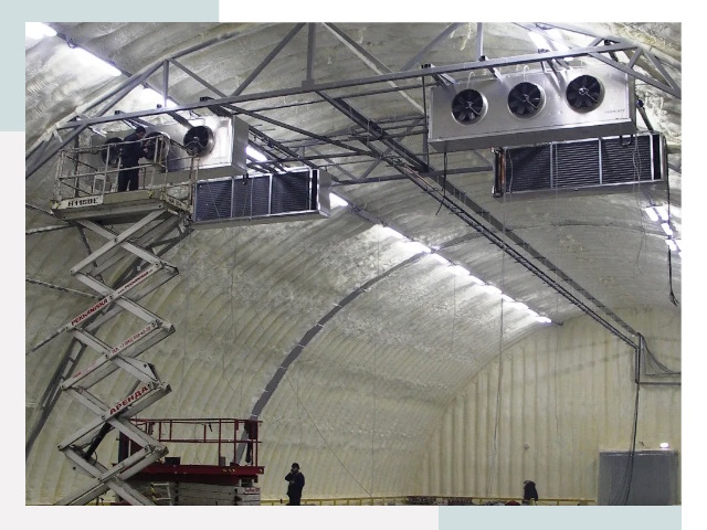Оснащение ангаров в Котельниках