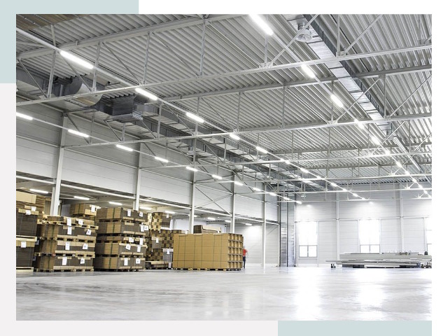 Освещение ангаров в Котельниках