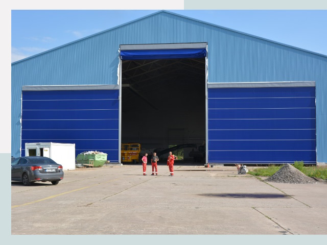 Ангарные ворота в Котельники от СтальСтрой-Ктн по цене 637 руб.