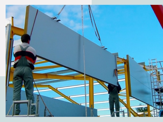 Монтаж сэндвич-панелей в Котельниках от 637 руб.